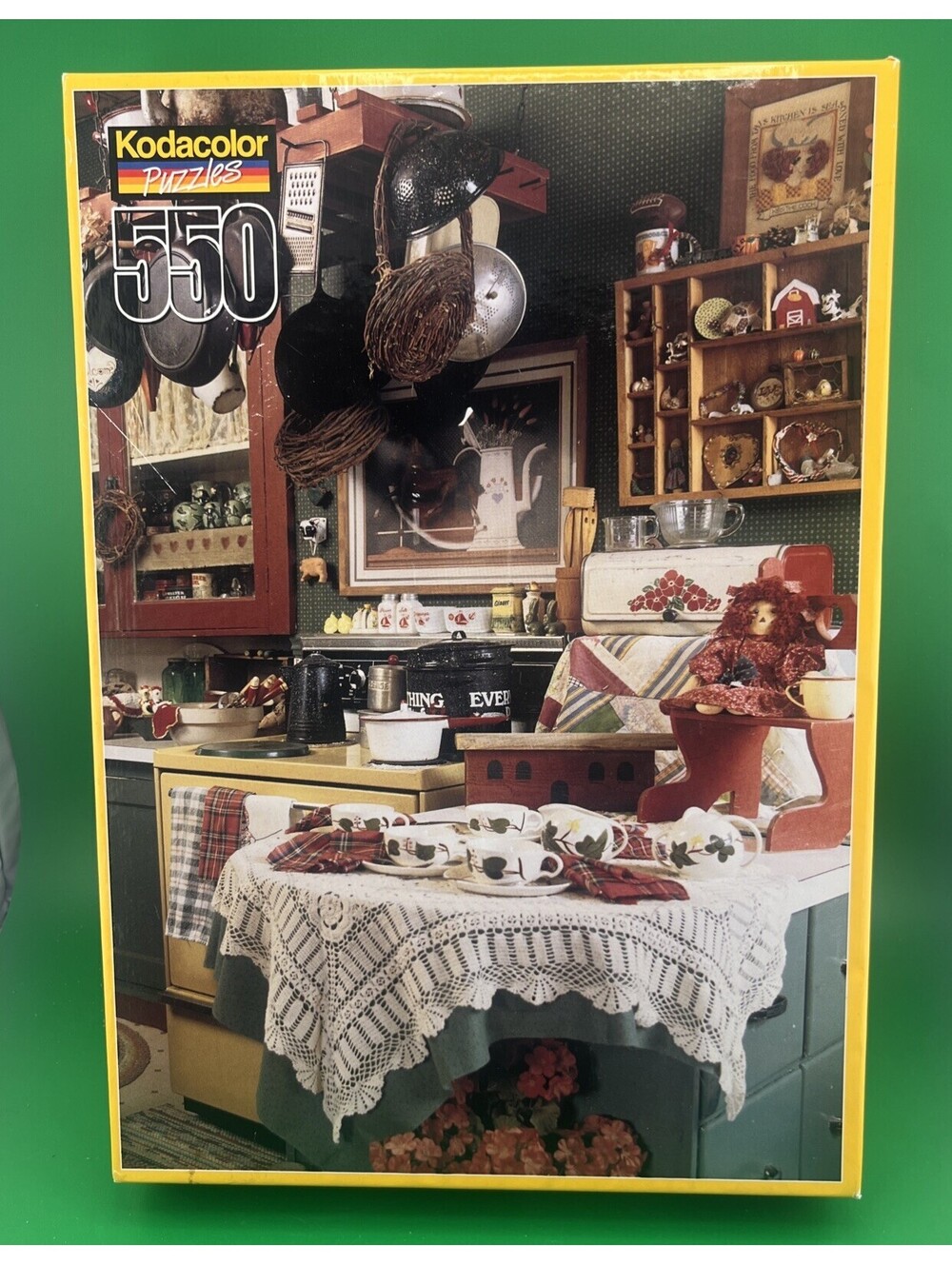 Kodak 550 Piece Jigsaw Puzzle Vintage Antique Shop Interior Craftroom VG